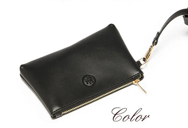 Genuine Black Leather bucket bag shoulder bag for women leather Barrel crossbody bag