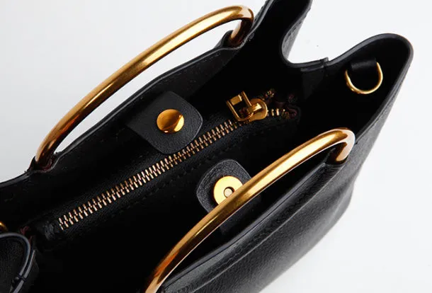 Genuine Leather Cute Handbag Crossbody Bag Shoulder Bag Women Leather Purse