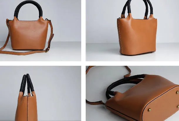 Genuine Leather Cute Handbag Crossbody Bag Shoulder Bag Women Leather Purse
