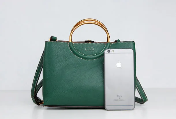 Genuine Leather Cute Handbag Crossbody Bag Shoulder Bag Women Leather Purse