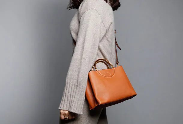 Genuine Leather Cute Handbag Crossbody Bag Shoulder Bag Women Leather Purse