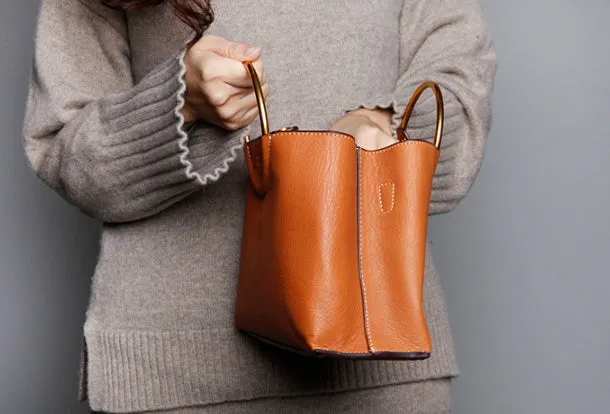 Genuine Leather Cute Handbag Crossbody Bag Shoulder Bag Women Leather Purse