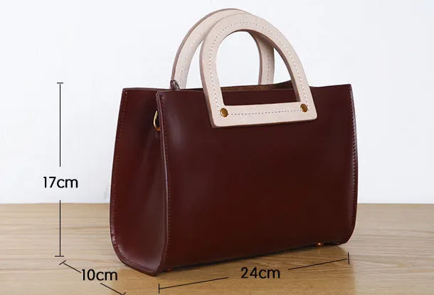 Genuine Leather Cute Women Handbag Shoulder Bag Crossbody Bag Women Leather Purse