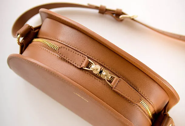 Genuine Leather Half Moon Bag Purse Crossbody Bag Shoulder Bag Purse For Women