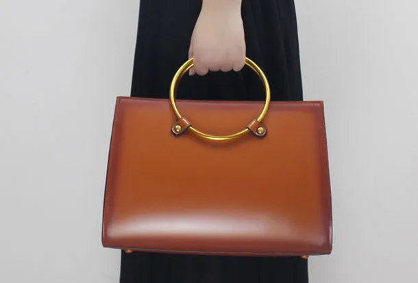 Genuine Leather handbag  purse shoulder bag black for women leather crossbody bag