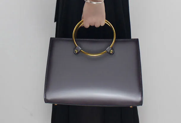 Genuine Leather handbag  purse shoulder bag black for women leather crossbody bag