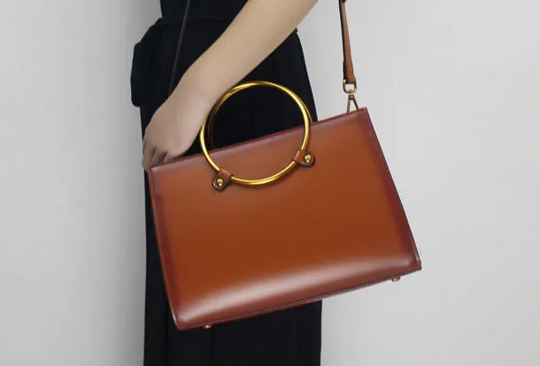 Genuine Leather handbag  purse shoulder bag black for women leather crossbody bag