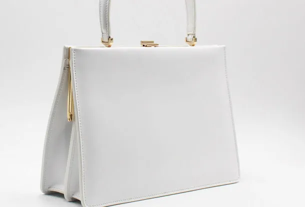 Genuine Leather Handbag Purse Shoulder Bag Work Bag for Women Leather Shopper Bag