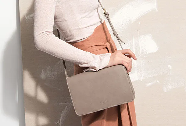 Genuine Leather Satchel bag shoulder bag for women leather crossbody bag