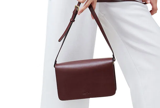 Genuine Leather Satchel bag shoulder bag for women leather crossbody bag