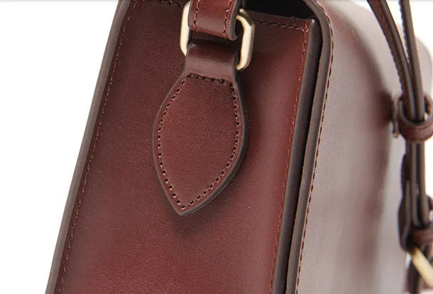 Genuine Leather Satchel bag shoulder bag for women leather crossbody bag