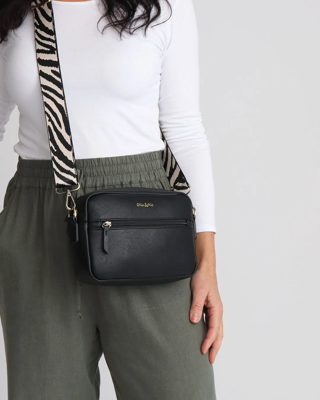 Gigi Crossbody & Purse Bundle - Black