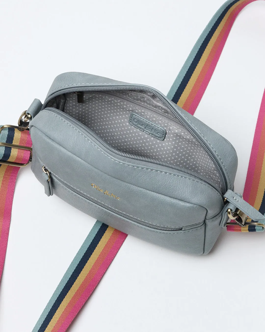 Gigi Crossbody & Purse Bundle - Duck Egg