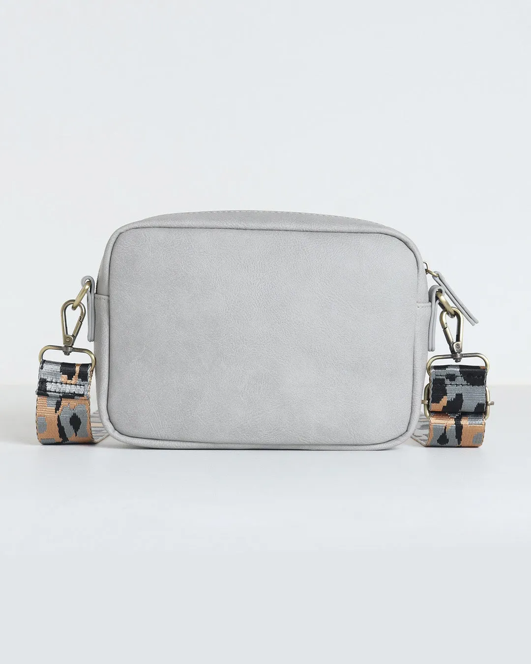 Gigi Crossbody & Purse Bundle - Light Grey