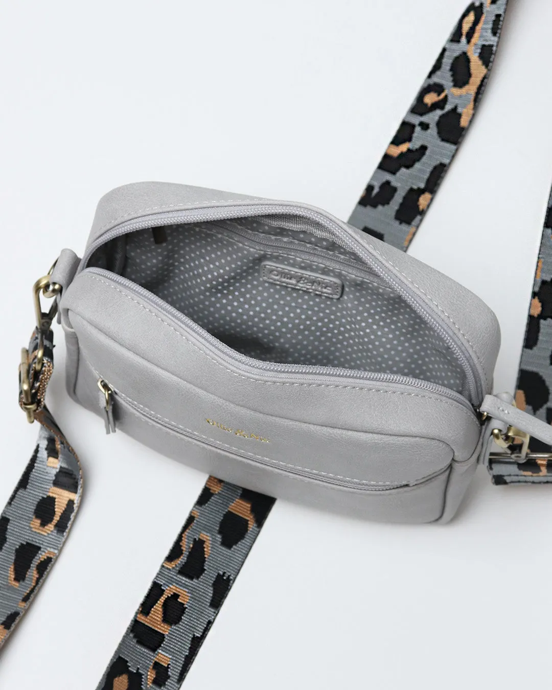 Gigi Crossbody & Purse Bundle - Light Grey
