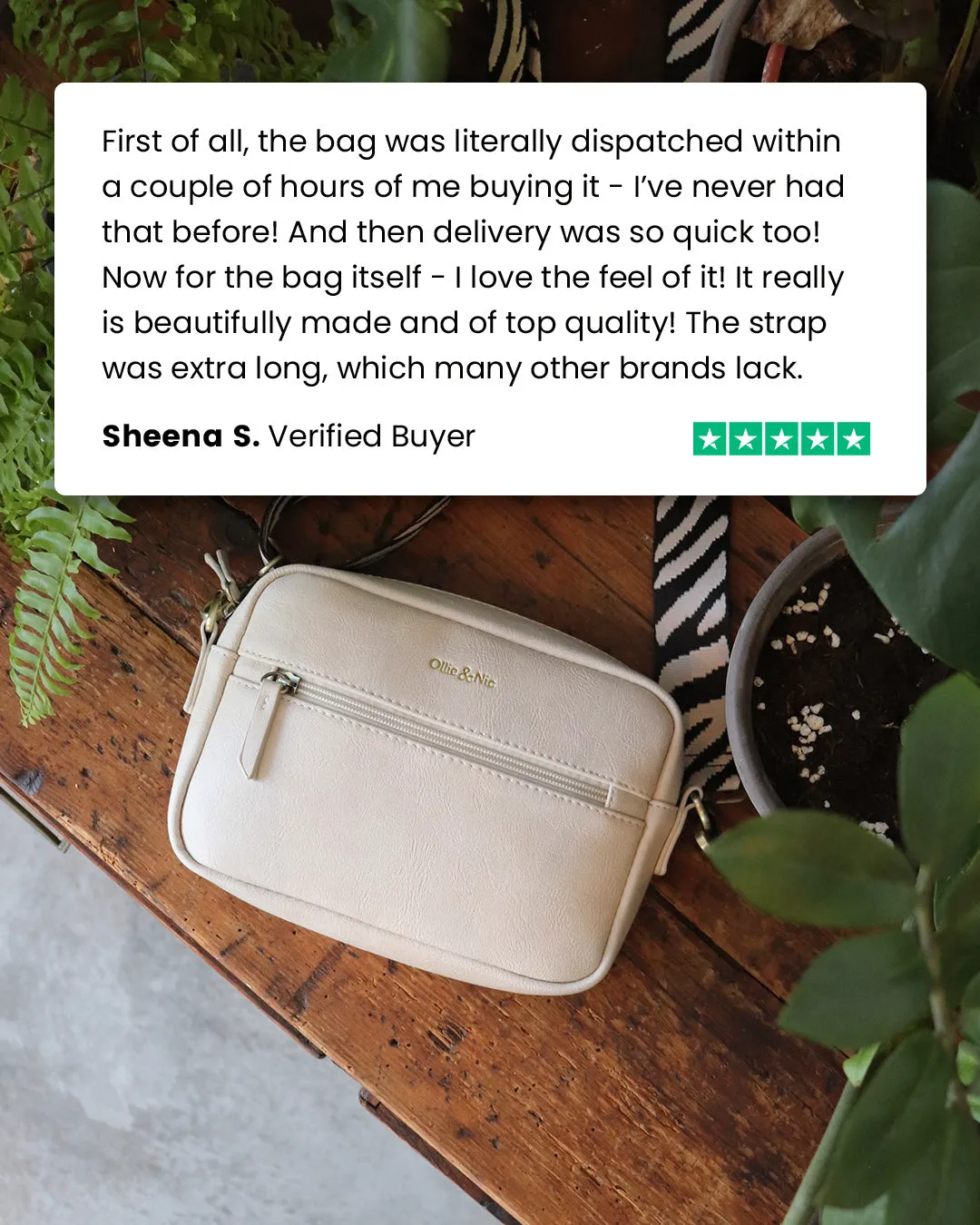 Gigi Crossbody & Purse Bundle - Pebble