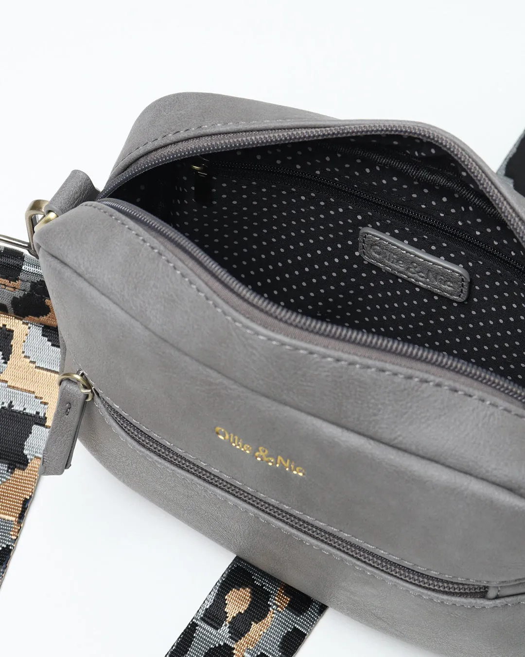 Gigi Crossbody - Dark Grey