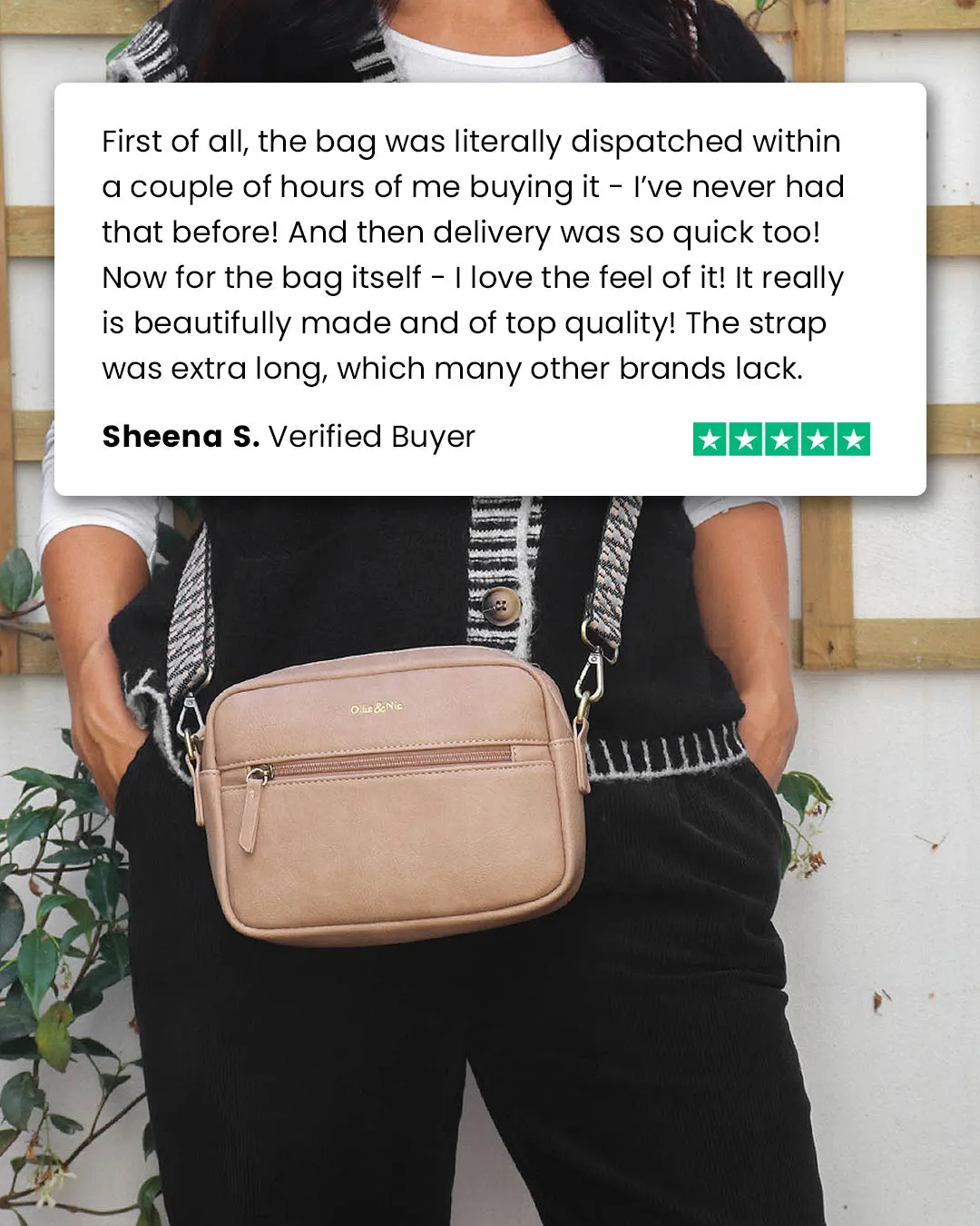 Gigi Crossbody - Mocha