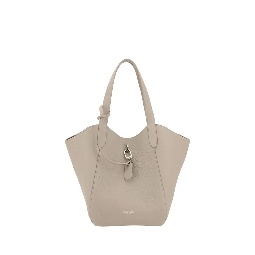 Giorgio Armani Shoulder Bag in hammered leather