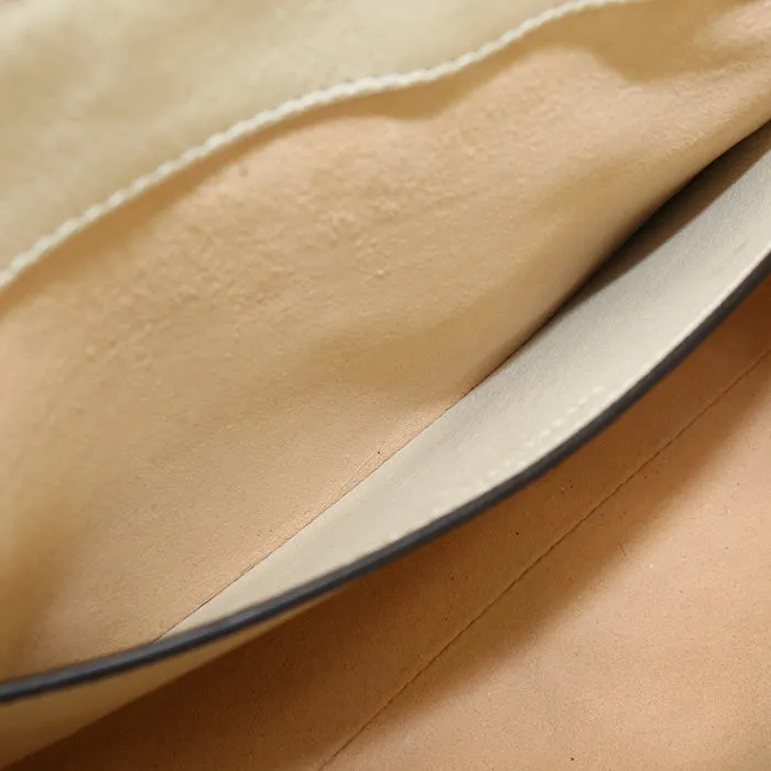 GUCCI 498156 Shoulder Bag Padlock GG Small GG Supreme Canvas,leather beige Women