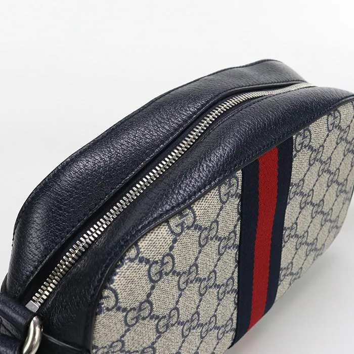 GUCCI 681064 Shoulder Bag Ofidia Cross body bag GG Supreme Canvas Navy mens(unisex)
