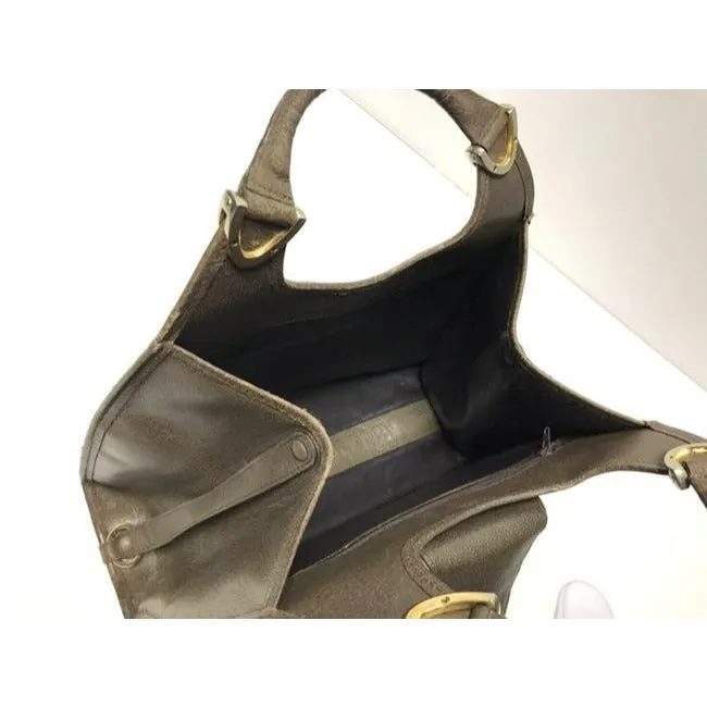 Gucci Bag Shoulder Structured Top Handle Browngold Gg