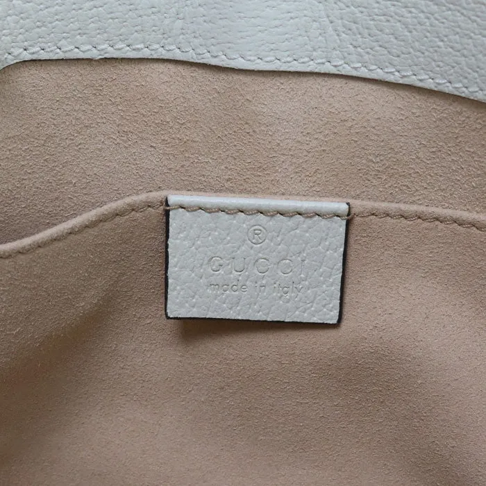 GUCCI GU81225 Small Shoulder Bag Padlock  GG Supreme Canvas beige Women