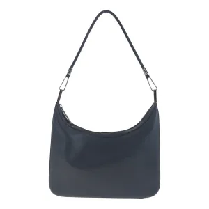 GUCCI Shoulder Bag 001 3812 leather Black SilverMetal Women Used