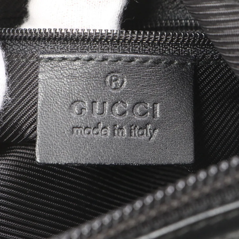 GUCCI Shoulder Bag 001 4206 GG canvas black Sling bag GG canvas
