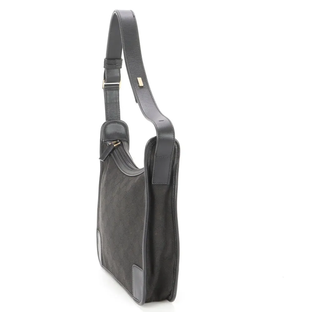 GUCCI Shoulder Bag 001 4206 GG canvas black Sling bag GG canvas