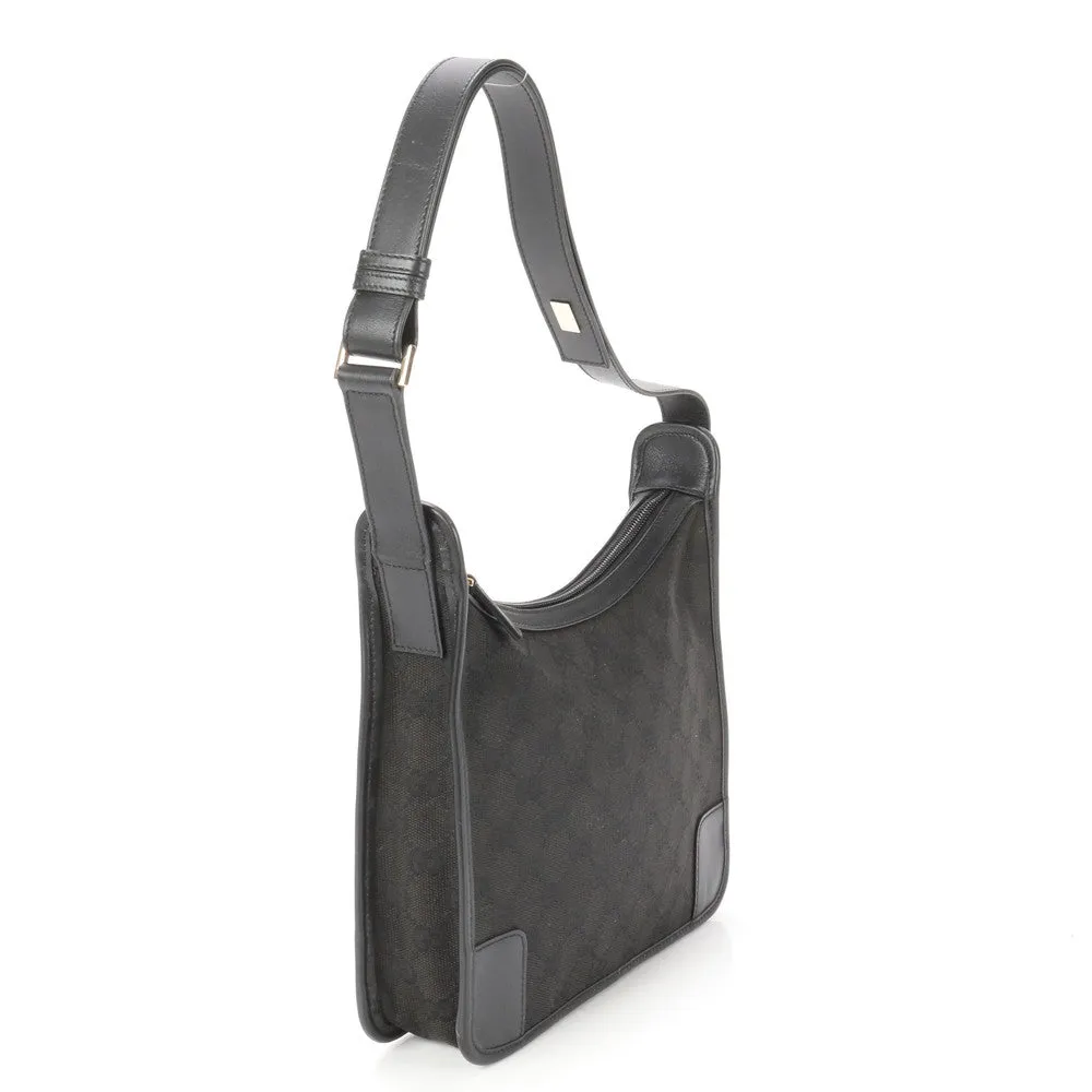 GUCCI Shoulder Bag 001 4206 GG canvas black Sling bag GG canvas