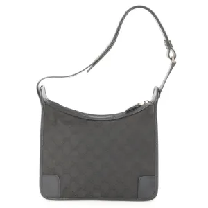 GUCCI Shoulder Bag 001 4206 GG canvas black Sling bag GG canvas
