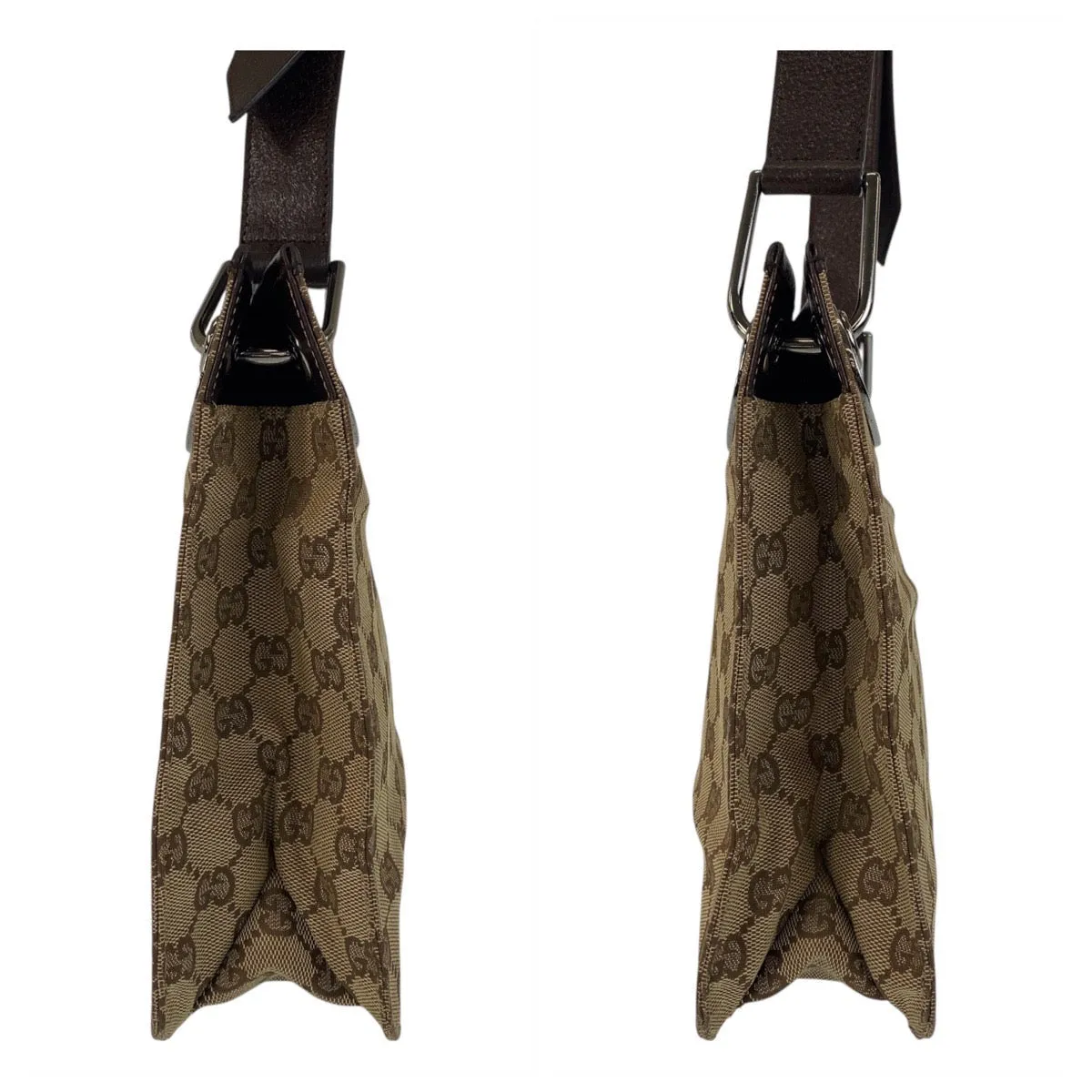 GUCCI Shoulder Bag 120841 GG canvas beige