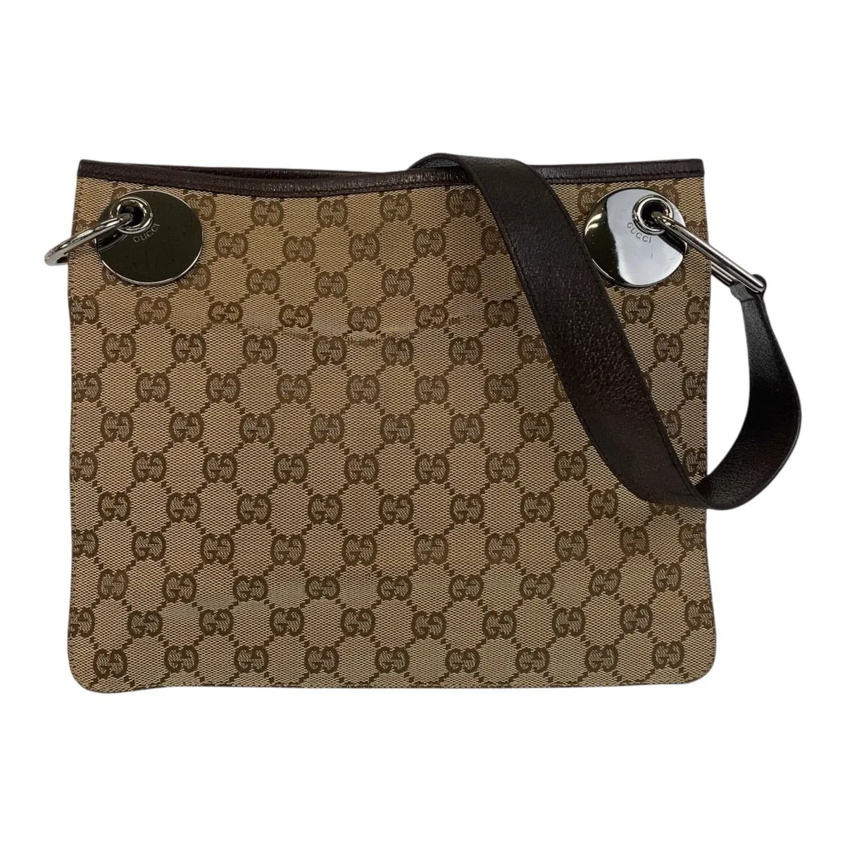 GUCCI Shoulder Bag 120841 GG canvas beige