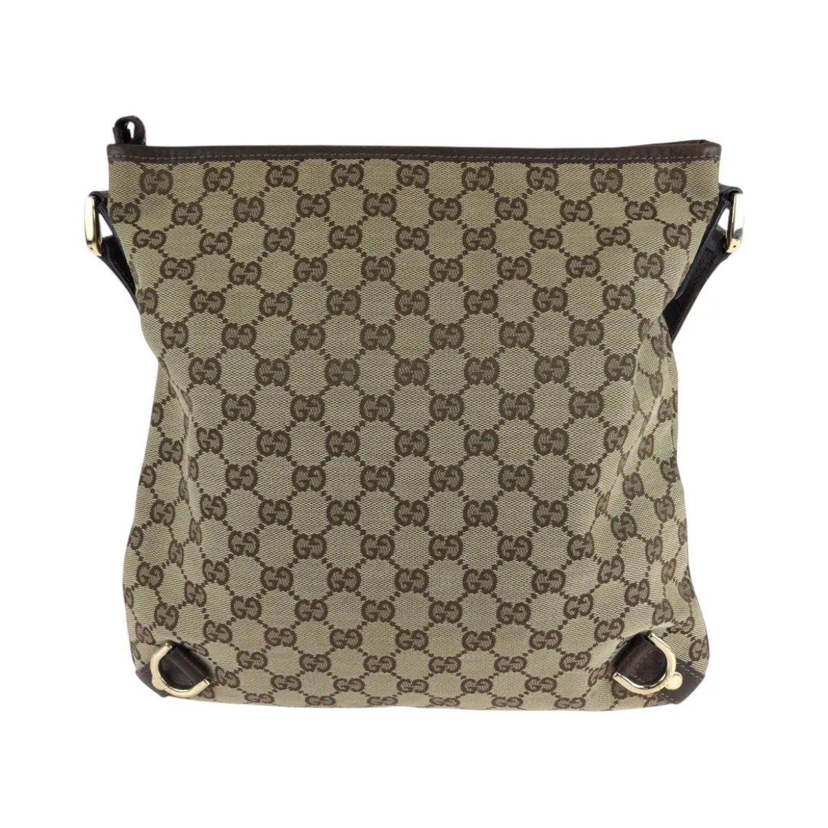 GUCCI Shoulder Bag 131326 GG canvas Brown Shoulder Bag pochette Abbey Women Used