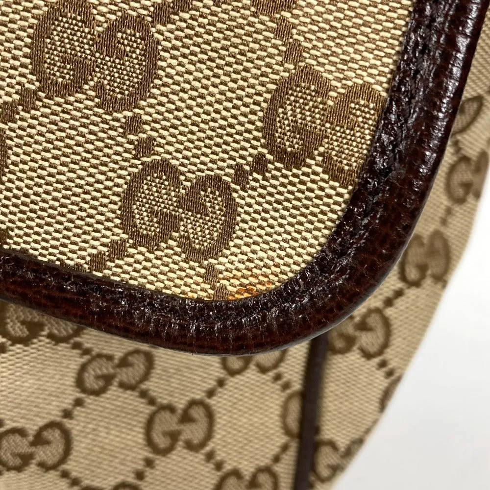 GUCCI Shoulder Bag 233052 GG canvas/leather , GG canvas/leather beige GG Shelly line