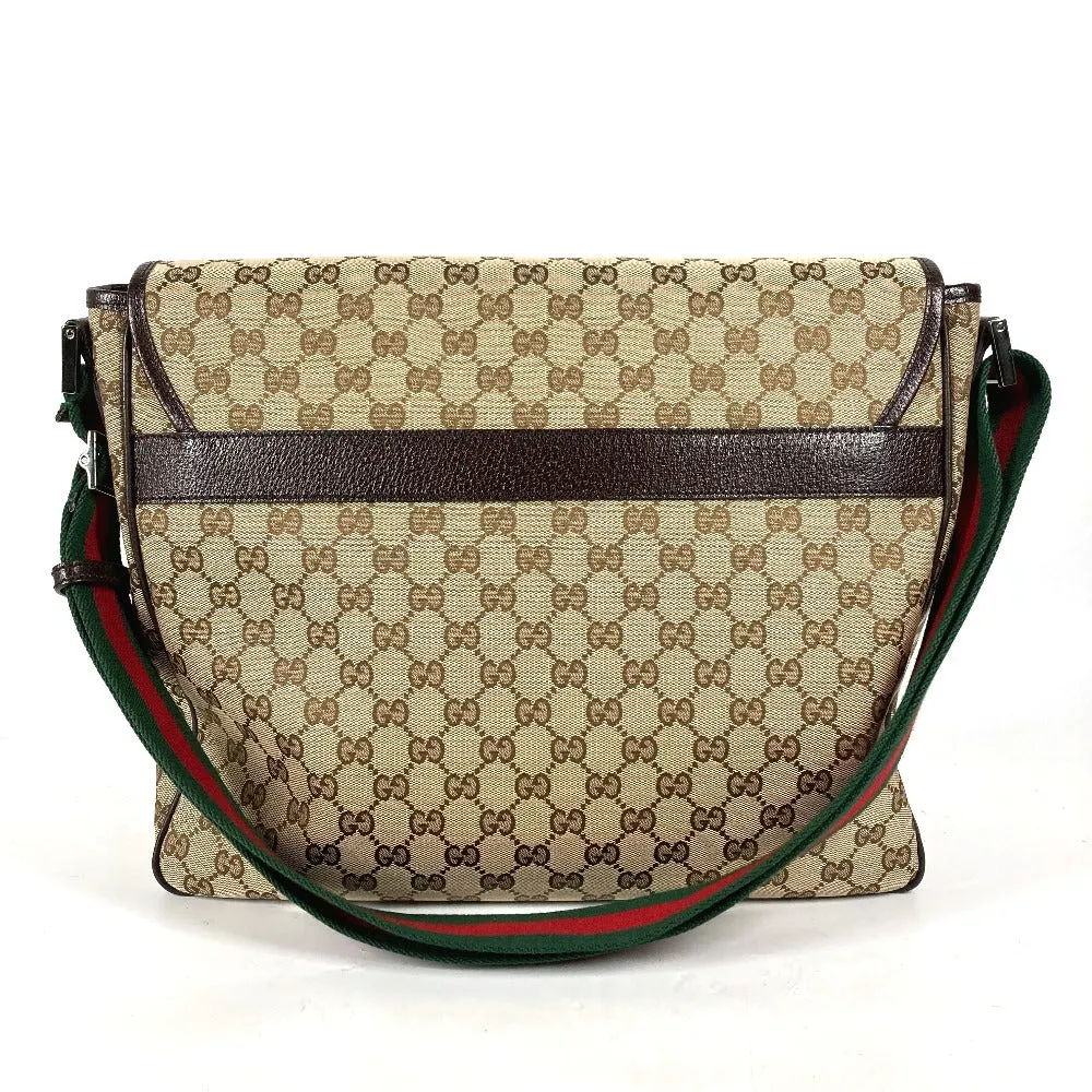 GUCCI Shoulder Bag 233052 GG canvas/leather , GG canvas/leather beige GG Shelly line