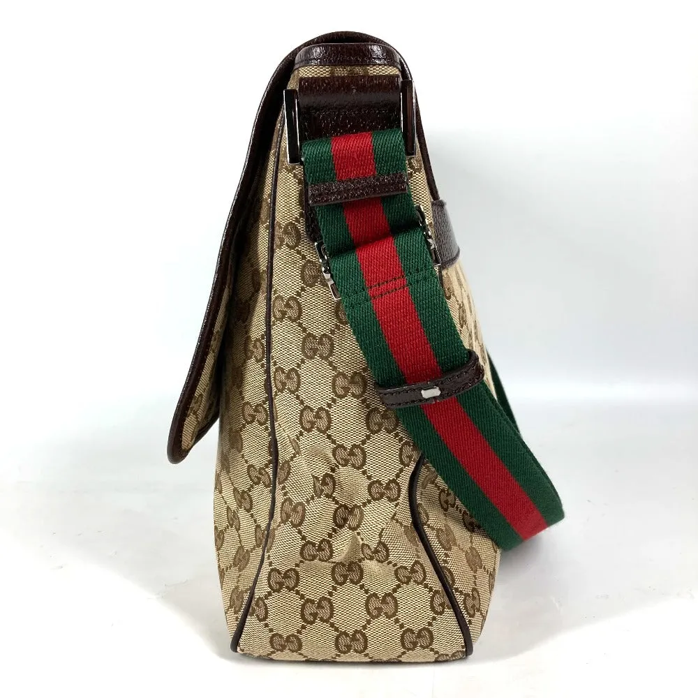 GUCCI Shoulder Bag 233052 GG canvas/leather , GG canvas/leather beige GG Shelly line