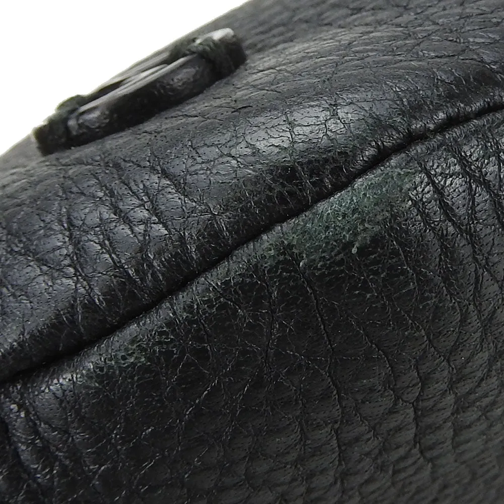 GUCCI Shoulder Bag 268244 leather black Women Used
