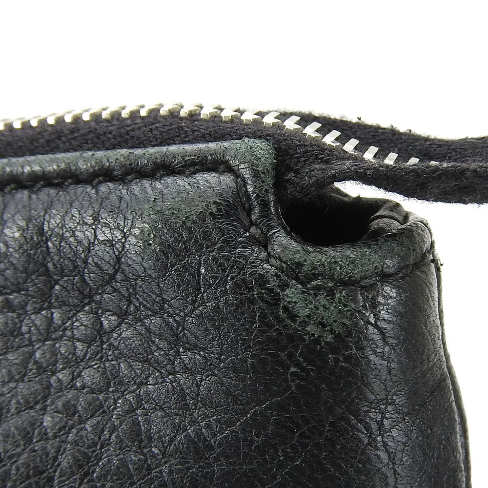 GUCCI Shoulder Bag 268244 leather black Women Used
