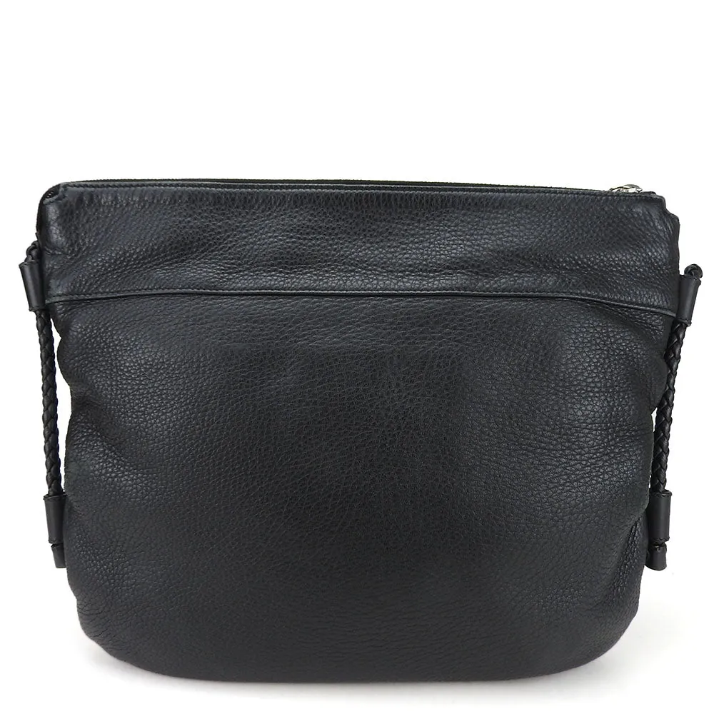 GUCCI Shoulder Bag 268244 leather black Women Used