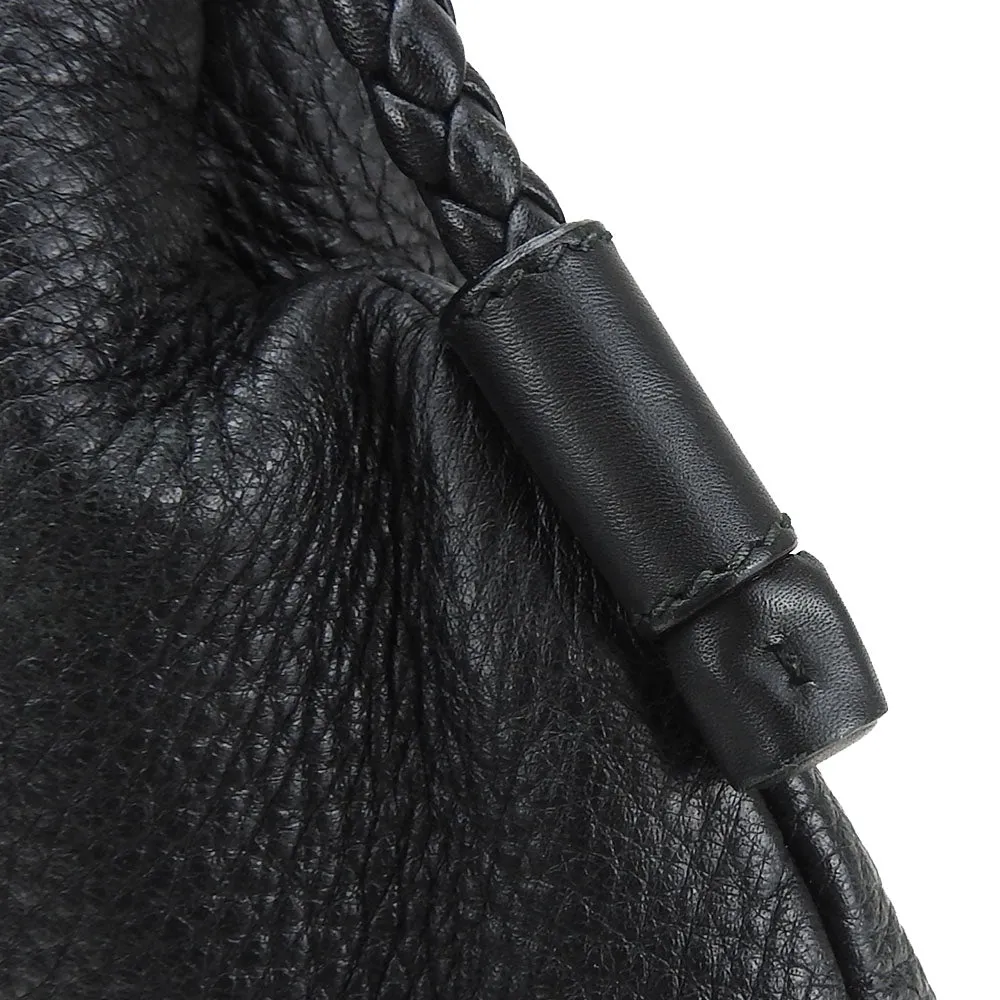GUCCI Shoulder Bag 268244 leather black Women Used