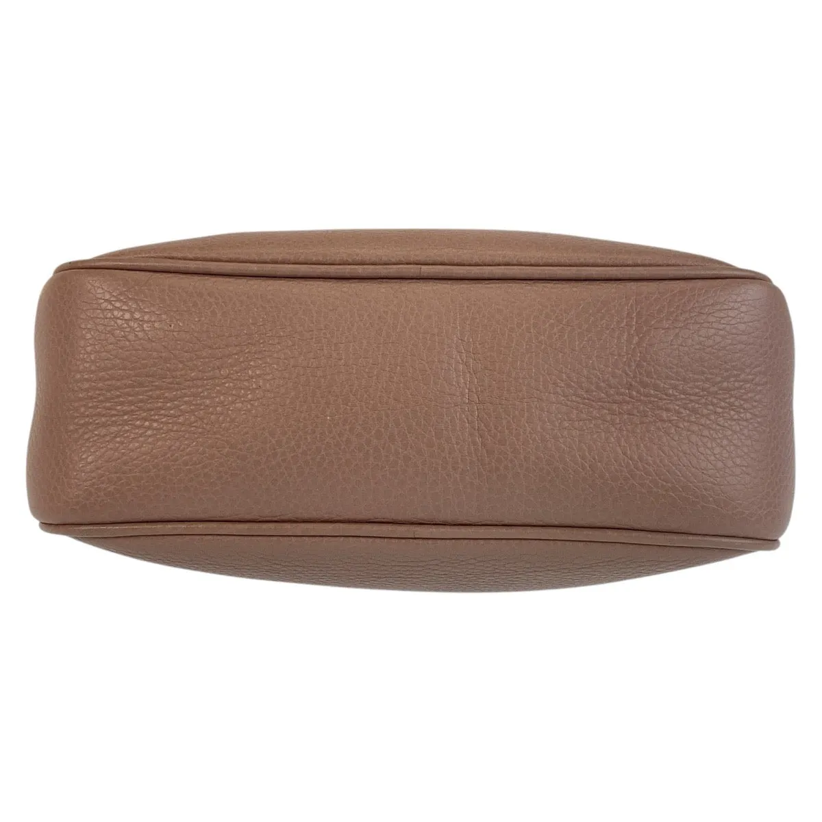 GUCCI Shoulder Bag 303364 leather Pink Beige Gold Metal Shoulder Bag pochette Soho Women Used