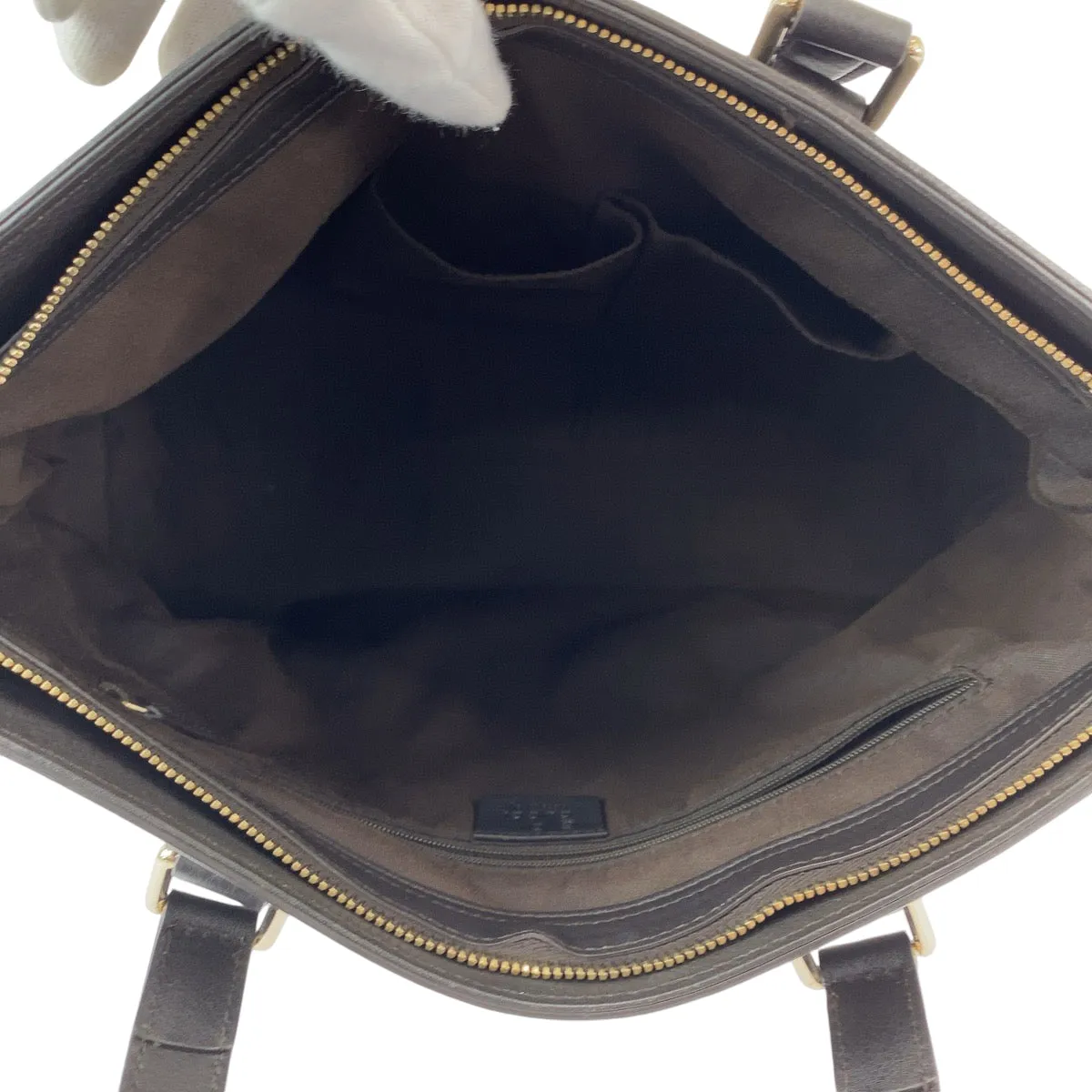 GUCCI Shoulder Bag 365346 leather Black SilverMetal Shoulder Bag Handbag 2way Bamboo Tassel Women Used
