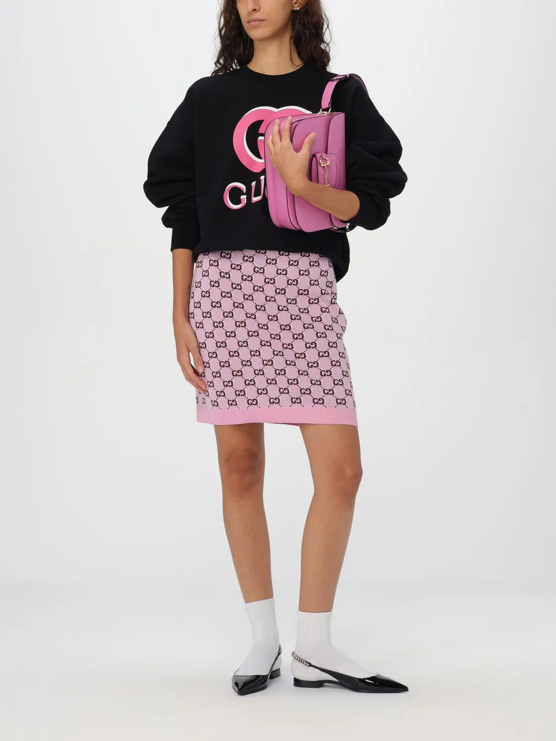 Gucci Shoulder Bag Woman Pink Woman