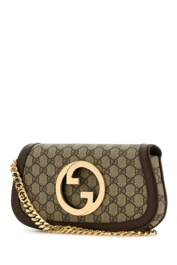 Gucci Woman Gg Supreme Fabric Gucci Blondie Shoulder Bag