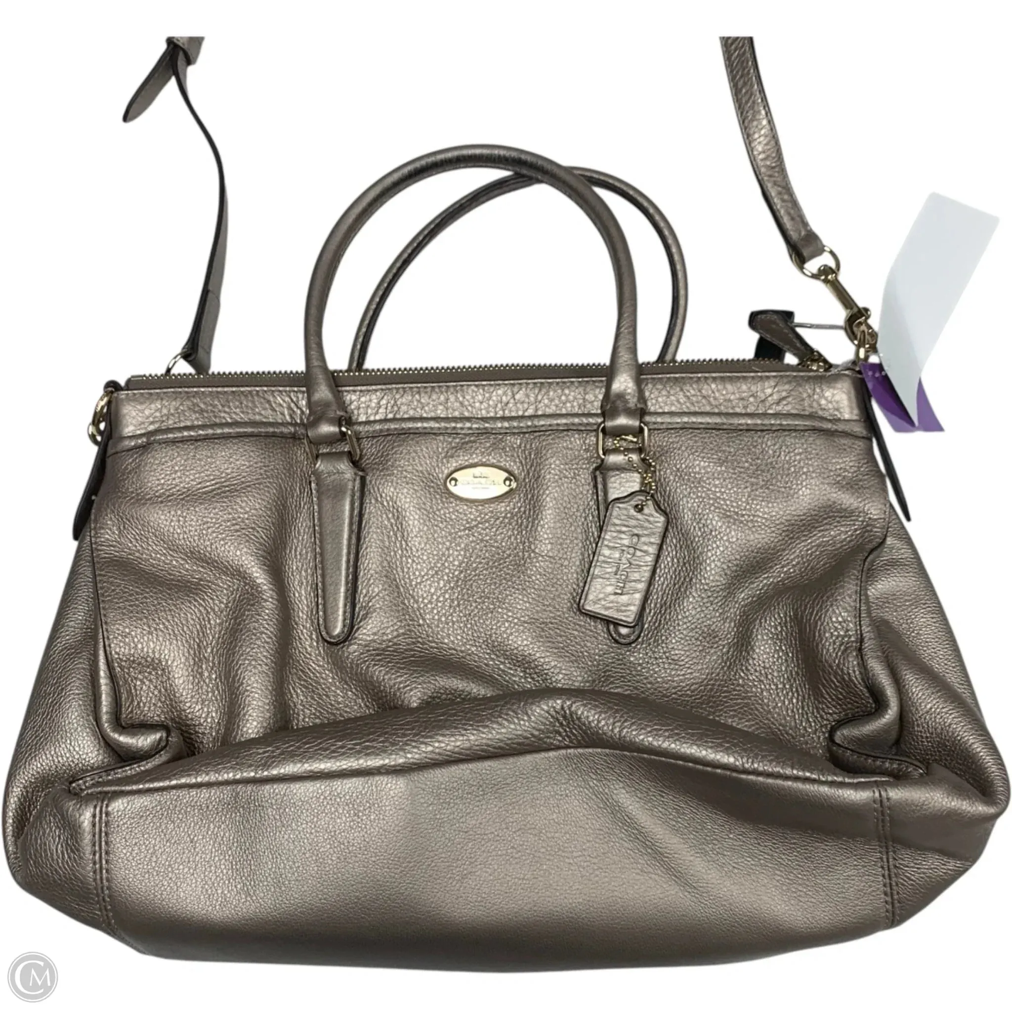 Handbag Designer By Coach, Size: Medium