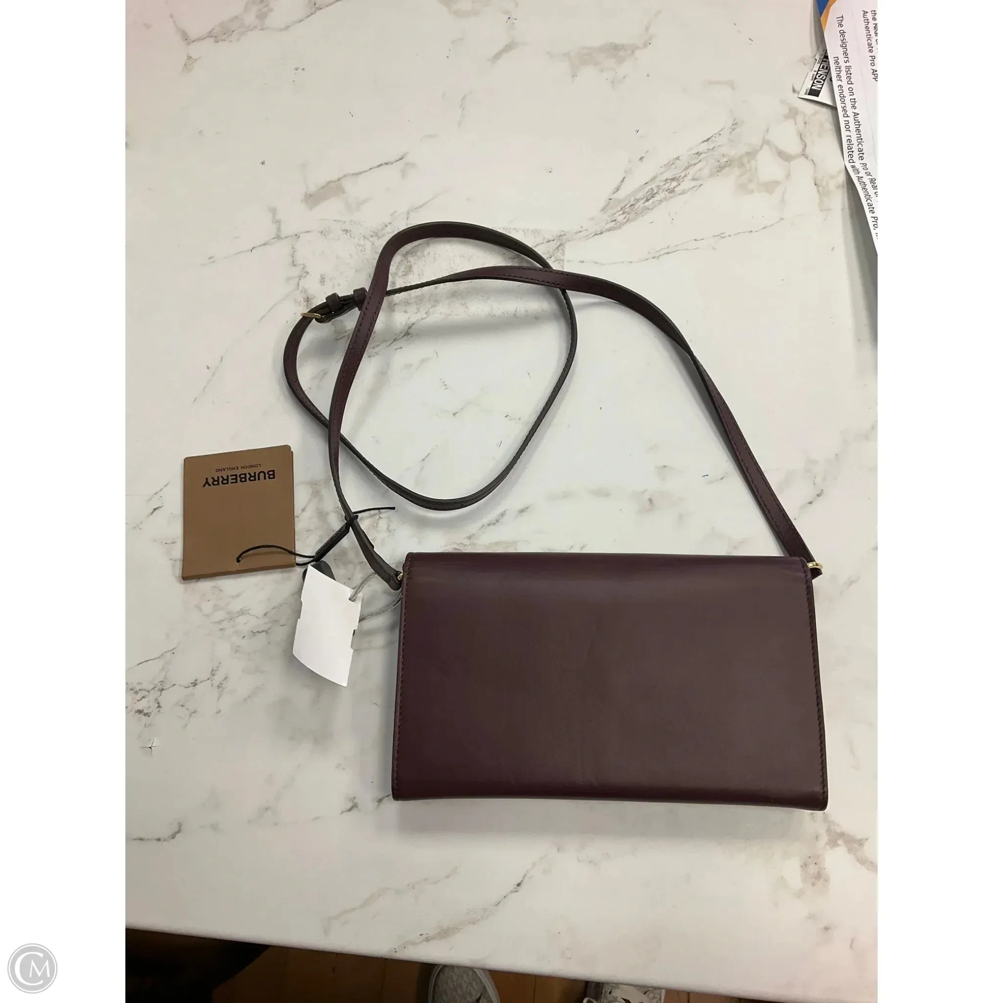 Handbag Luxury Designer By Burberry, Size: Small