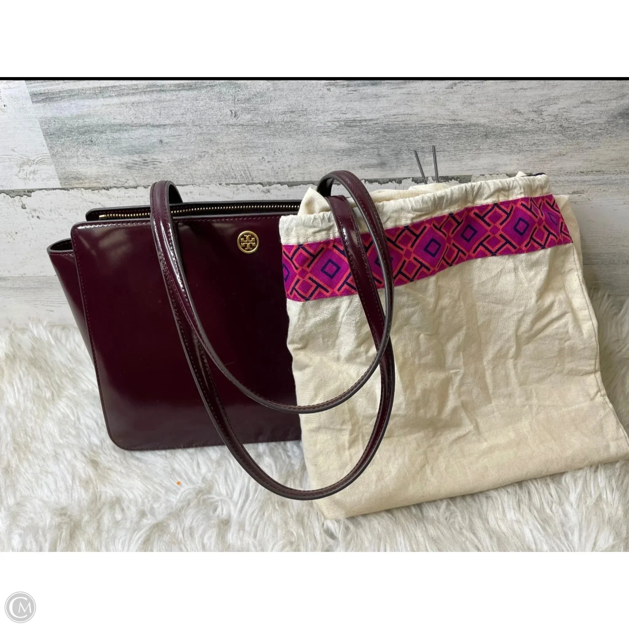 Handbag Luxury Designer By Tory Burch, Size: Medium