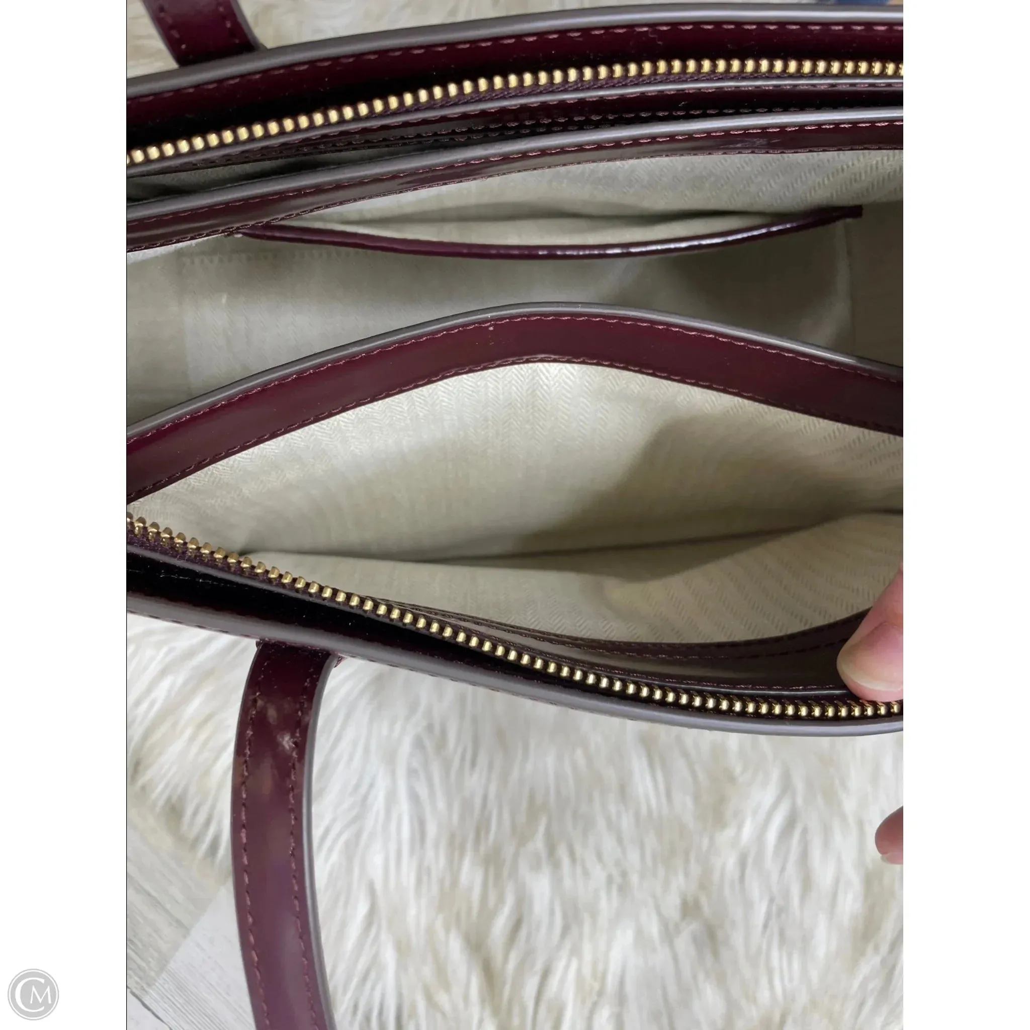 Handbag Luxury Designer By Tory Burch, Size: Medium